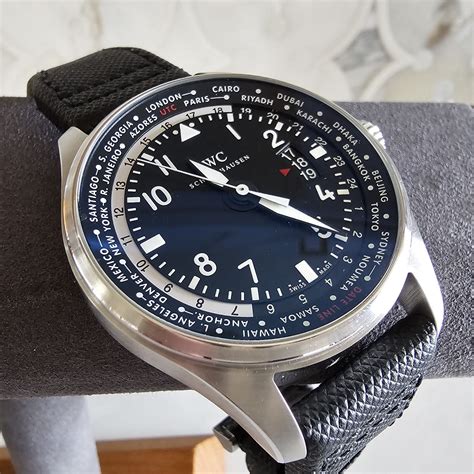 iwc pilot watch world timer